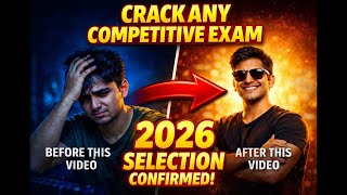 👉 Crack Any Competitive Exam 2026 🔥 | Daily Target Series | Selection पक्का
