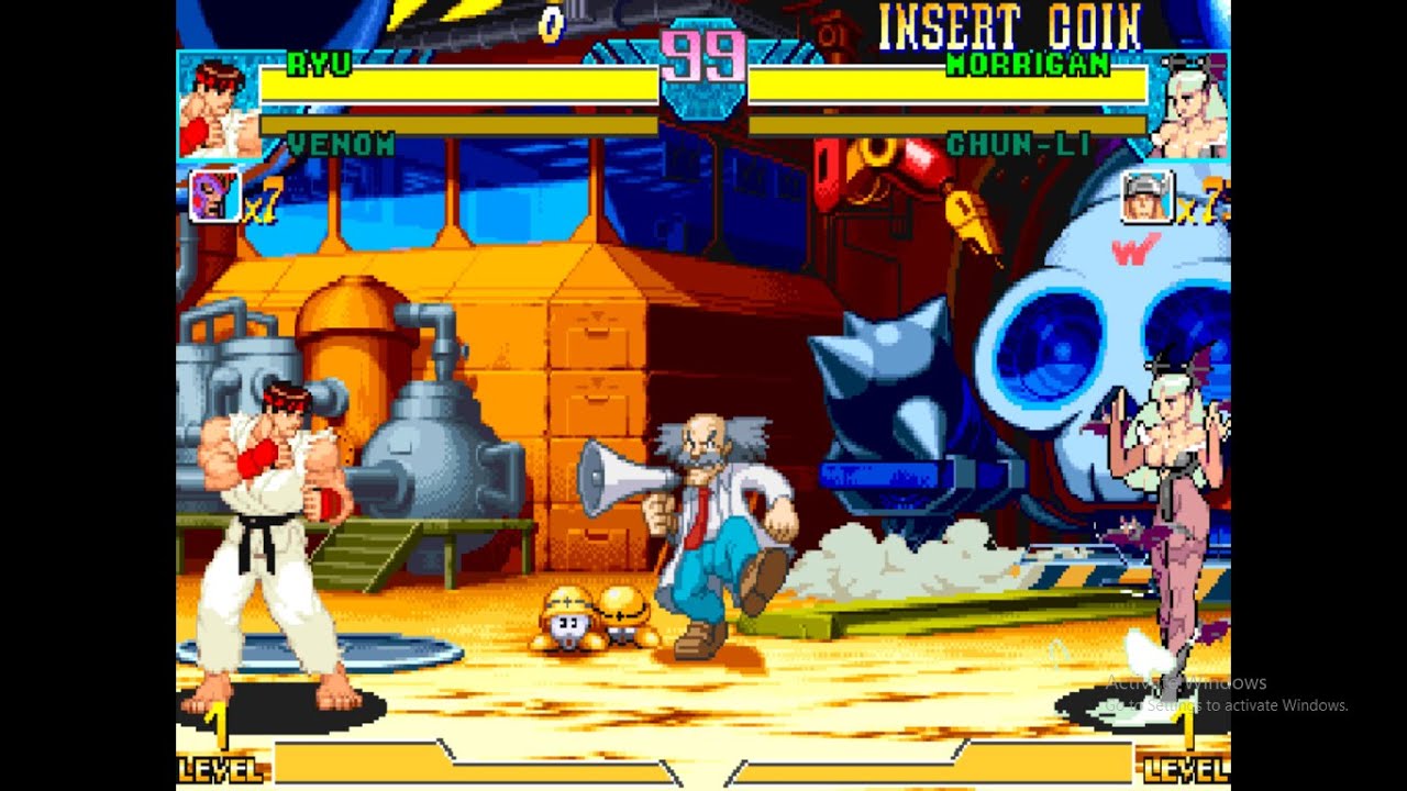 Ryu VS Morrigan | Marvel vs Capcom | EP-1109 | #BlusterGameX - YouTube