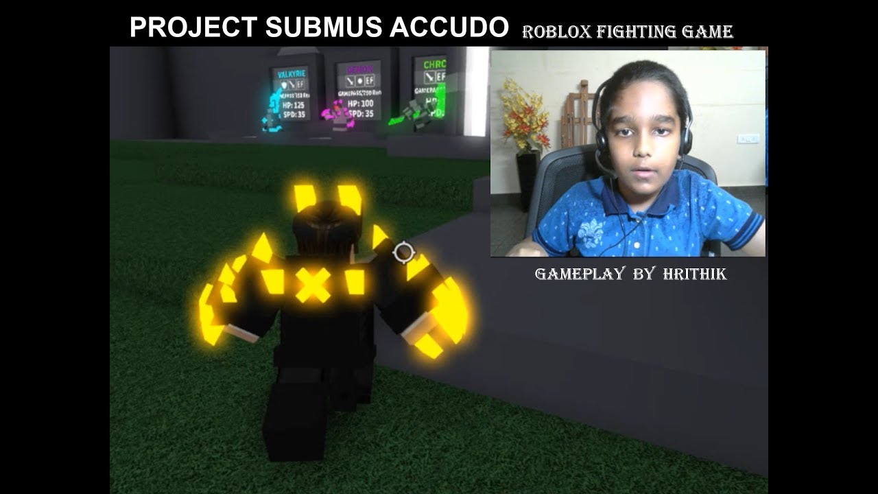 Project Submus Accudo Roblox Fighting Game Gameplay By Hrithik - roblox fighting games