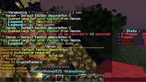 Minecraft Raiding - OP Factions Raid on Owner