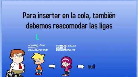 colas en Listas Simplemente Ligadas