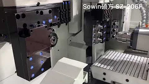 CNC PRECISION AUTOMATIC LATHE SZ-206F