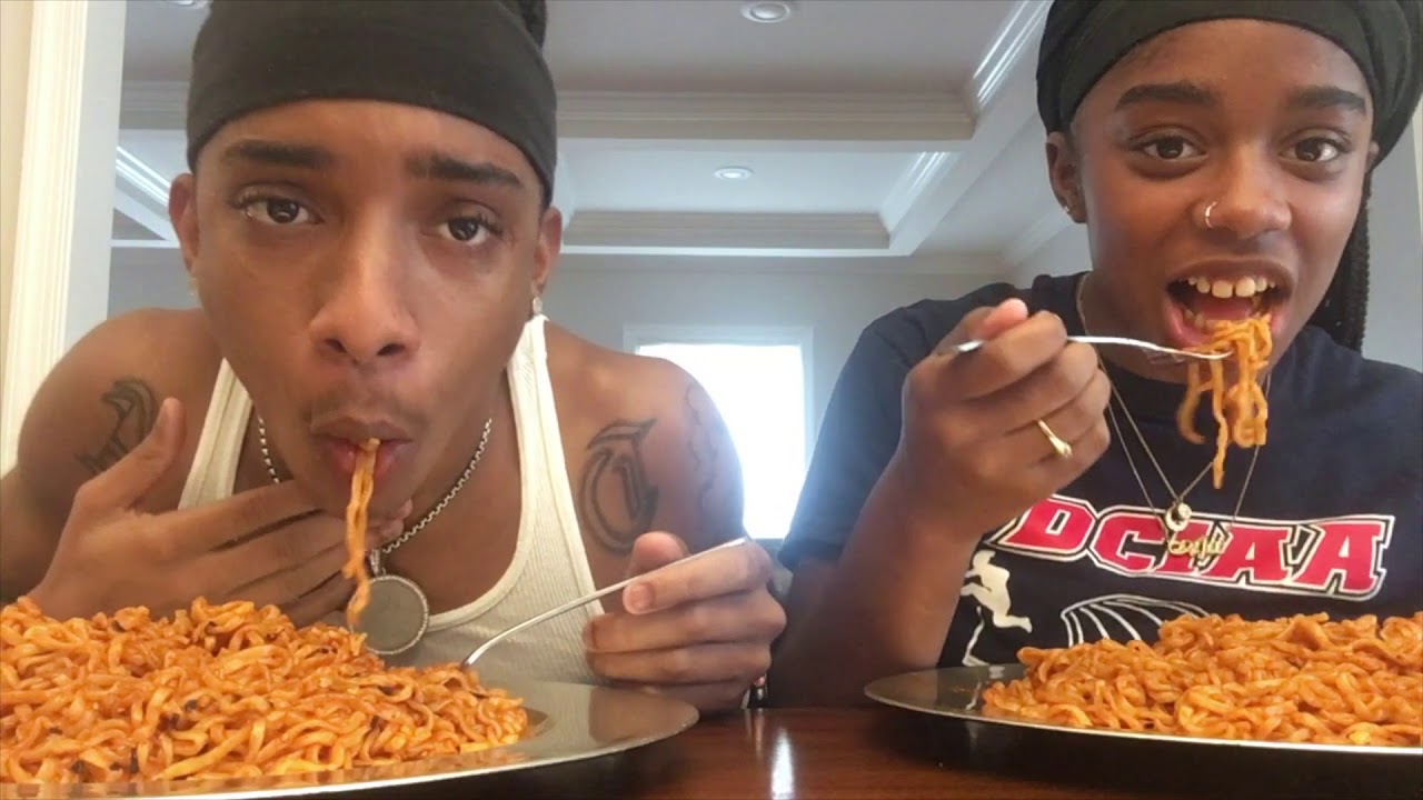 3X EXTREME SPICY NOODLE CHALLENGE!!!WITH CONSEQUENCE AT THE END!! (Do not try at home)