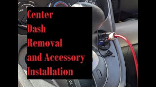 2008 Honda Element  Center Dash Removal and USB Accessory Install