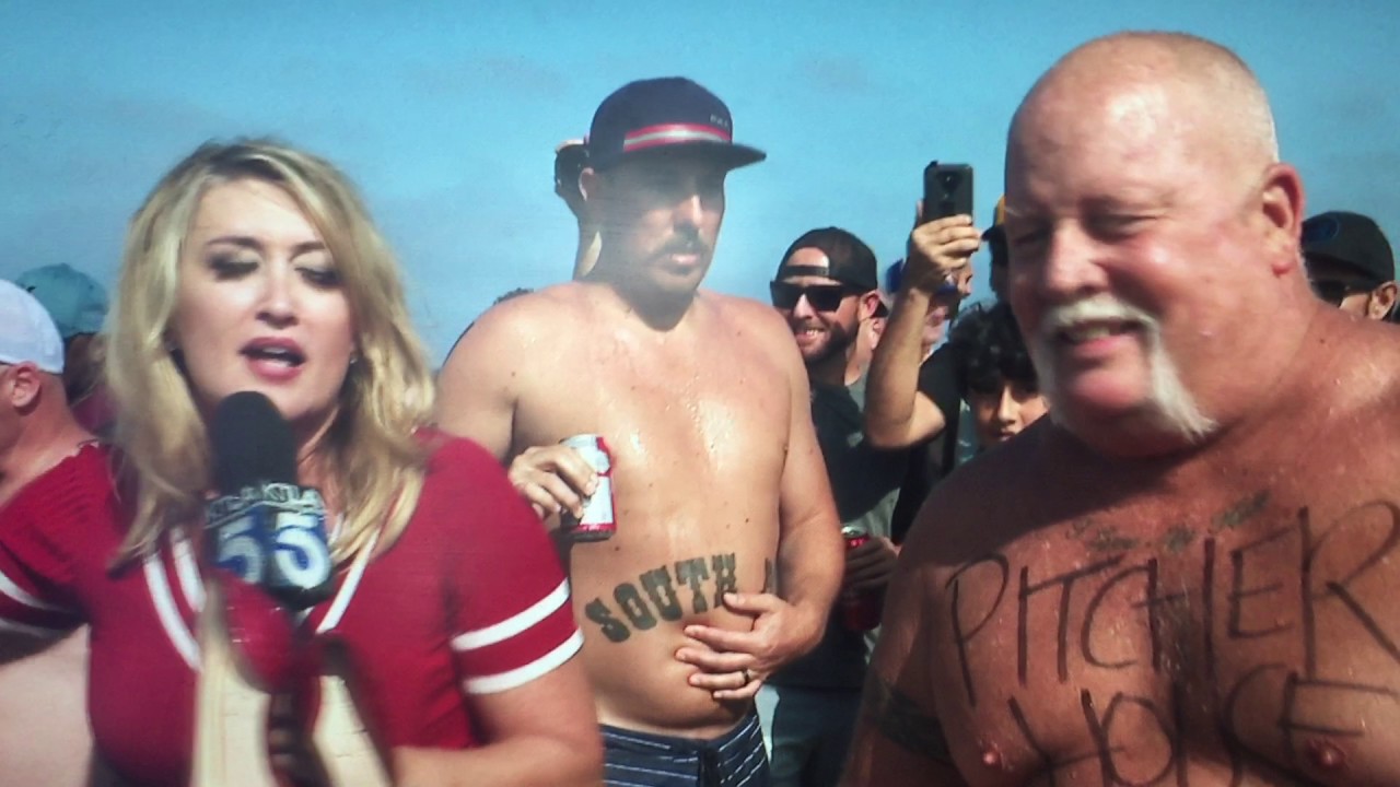 KTLA Hermosa Beach Iron Man Fiasco @ Hermosa Beach 7 4 2017 2