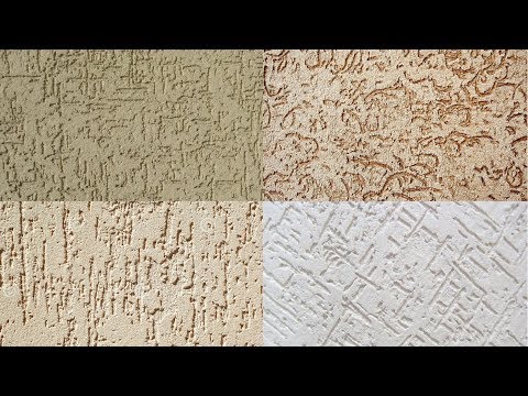 Нанесение декоративной штукатурки короед своими руками