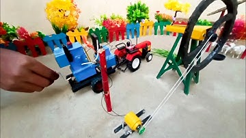 Diy Tractor With Generator  Chaff Cutter Machine Part 2 ||@vka2z @minicreative @keepvilla