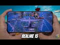REALME 15 test game PUBG MAX SETTING | FPS &amp; Graphics | Dimensity 7300+