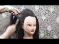 Beautiful Messy Bun&amp;Front veriation Party&amp;wedding Function Hairstyle|For Bignners|