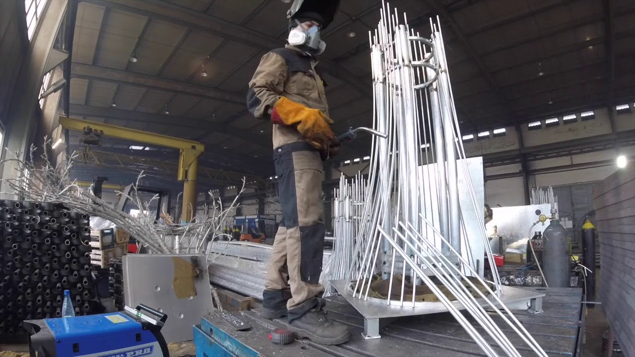 Изготовление каркаса из алюминия (Дерево). Сварка алюминия ...