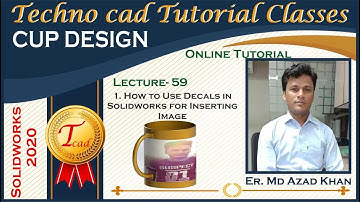 Inserting Declas in Solidworks I By Er. M.A I Autocad I Solidworks I CNC I Staad I Ansys I