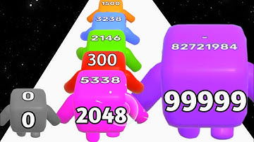 Level Up Numbers vs Push Harder - Level Up Number (ASMR, Math Games) New Update 