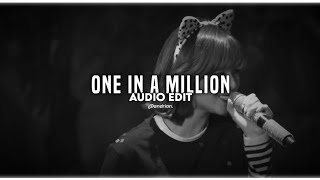 one in a million - twice // audio edit