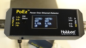 How to install and troubleshoot PoE system by Hobbes PoEz Power Over Ethernet Detector?