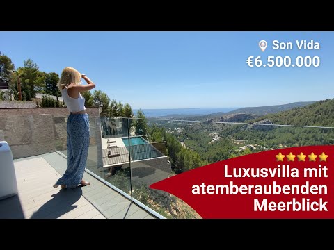 Video: Zeitgenössische Residenz bietet eine spektakuläre Aussicht von der Terrasse