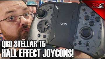 QRD Stellar T5 Hall Effect Joycons Unboxing & Testing for Nintendo Switch! Are They Worth It?