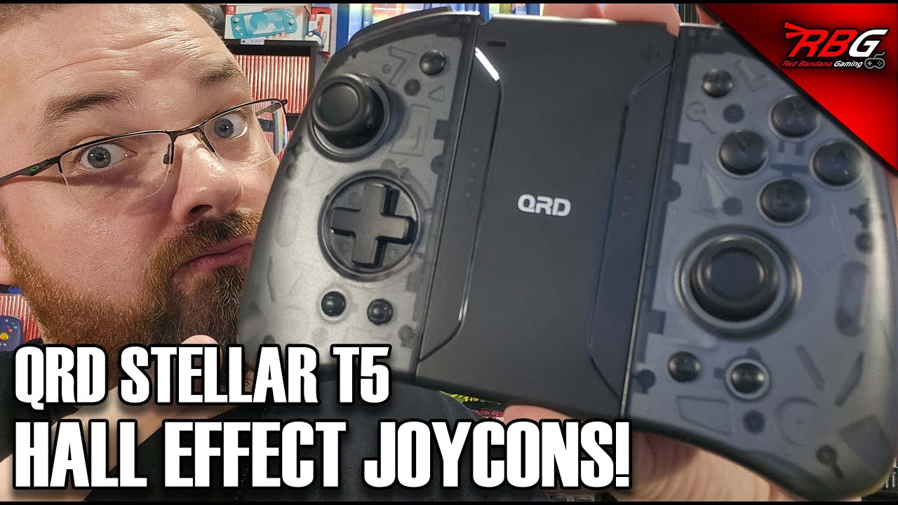 QRD Stellar T5 Hall Effect Joycons Unboxing & Testing for Nintendo Switch! Are They Worth It?