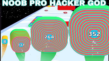 Smash Runner |NOOB VS PRO VS HACKER VS GOD  @playgame24dia