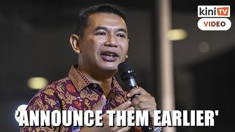 Last minute announcement of candidates among reasons that PKR lost in elections, says Rafizi