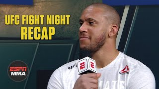 Ciryl Gane says he’s ready to be in heavyweight title conversation | UFC Post Show | ESPN MMA