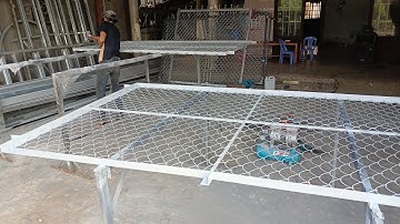 giá Cửa CỔNG hàng rào lưới HIỆN TẠI như mẫu/ phúc thiên vlog