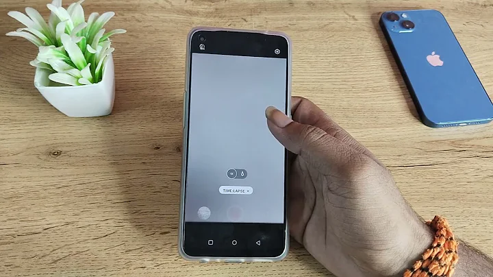 OnePlus 7 use time lapse camera setting, how to use time lapse camera settings
