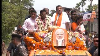LIVE: Suvendu Adhikari Roadshow for BJP Candidate in West Bengal Bypolls