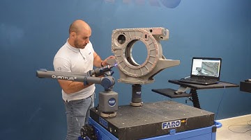 FARO 8-Axis Quantum FaroArm : une numérisation plus rapide et plus fiable