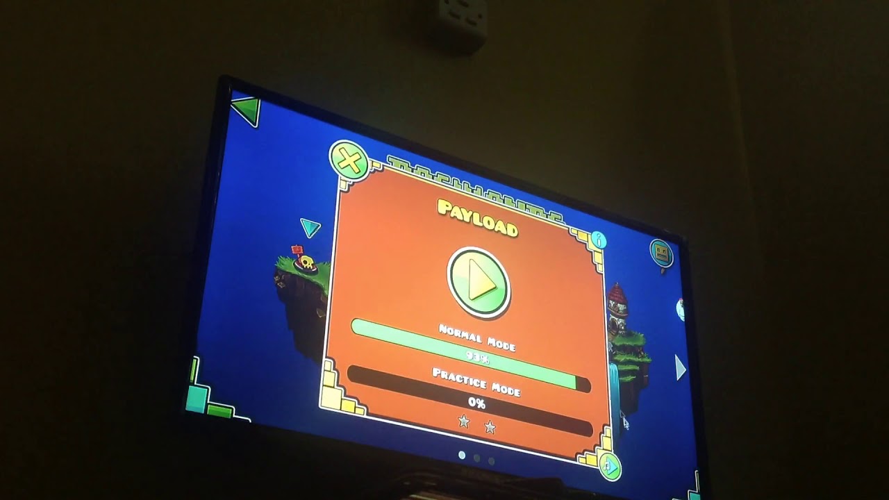 Playing some geometry dash. - YouTube