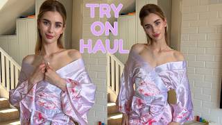 Try On Haul Cherry Blossom Dress