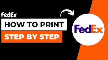 Fedex - How to Print !