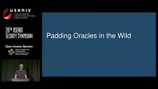USENIX Security '19 - Scalable Scanning and Automatic Classification of TLS Padding Oracle