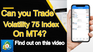 Can You Find Volatility 75 Index on MT4? || Can You Trade Volatility 75 Index on MT4?(Find Out)