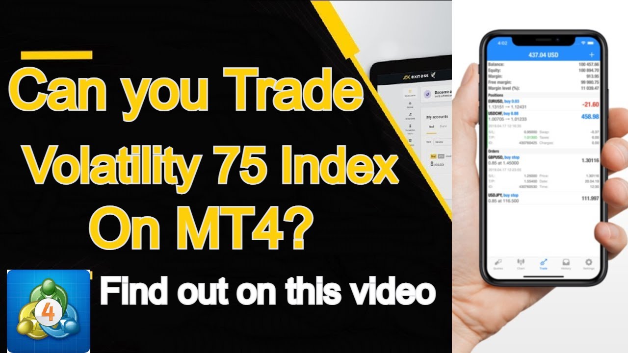 Can You Find Volatility 75 Index on MT4? || Can You Trade Volatility 75 Index on MT4?(Find Out)