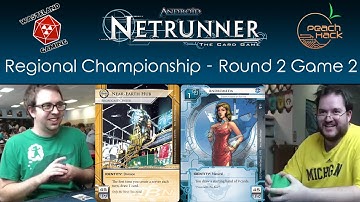 Netrunner - NEH vs. Andromeda - Atlanta Regional Championship, June 4th 2016 - Round 2 Game 2
