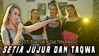 SETIA JUJUR DAN TAQWA - WALI [ RESTI TIWTIW X SULTAN MUSIC ] COVER VIDEO MUSIC