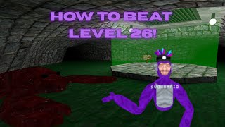 How to Beat Level 26 in Big Scary!
