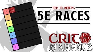 RANKING ALL 5E RACES! | Tiermaker