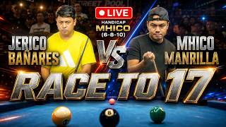 JERICO BAÑARES vs MHICO MANRILLA (6-8-10 + BREAK) CALAMBA PAFFERZ CALAMBA CITY - 22/08/2026