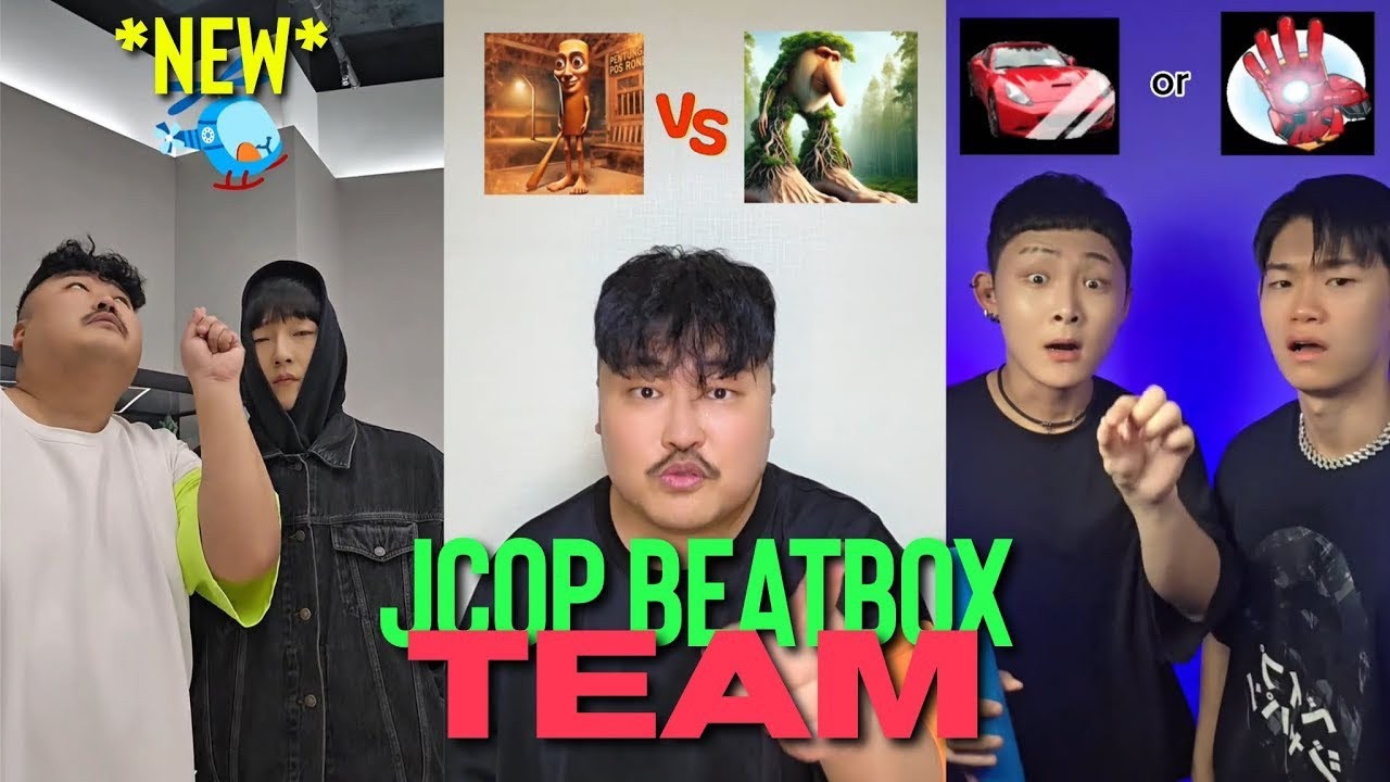 NEW! JCOP Team Beatbox Challenges & Funniest Moments (ASMR) Arkan Bhai 