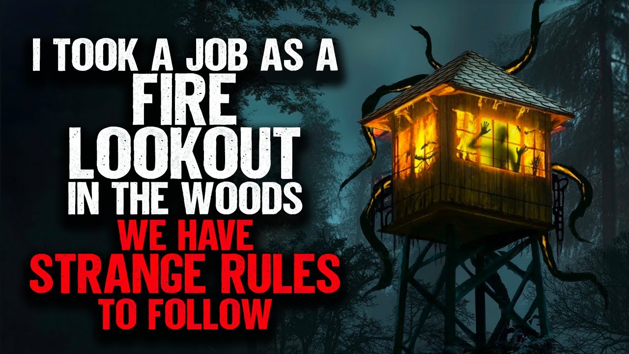 Я устроился пожарным в лес. У нас есть СТРАННЫЕ ПРАВИЛА, которым нужно следовать.