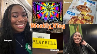 Weekly Vlog: musicals, banquets, food, and etc.)