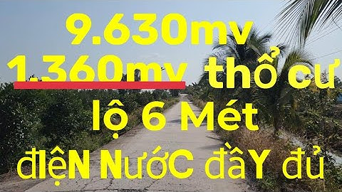 ( số 32 ) 1.360mv đất thổ cư lộ oto điện nước đầy đủ. diện tích 9.630mv @linhmochoa @linhmochoa