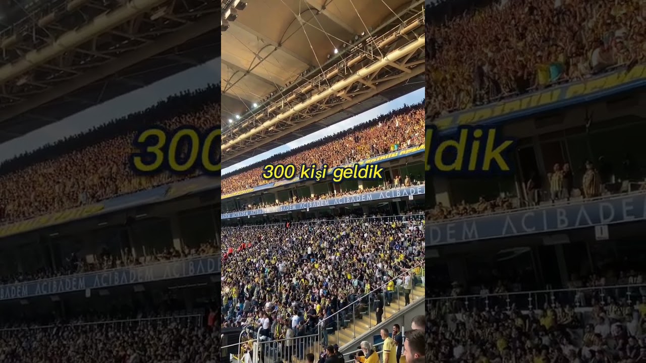 300 kişi geldik.. 