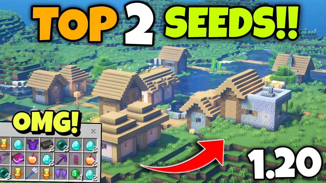 Top 2 God Seeds For Minecraft 1.20 Pocket Edition And Bedrock | Seed ...