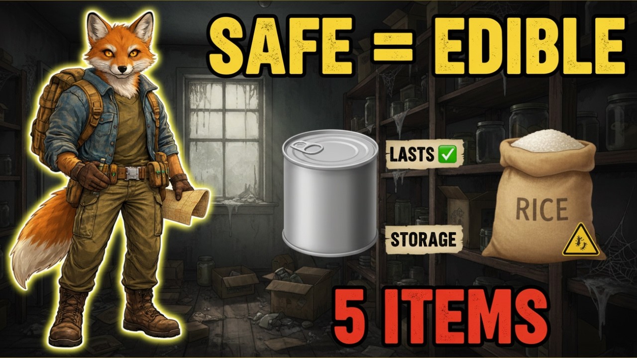 Food Survival Tips: The 5 Items That Never Expire