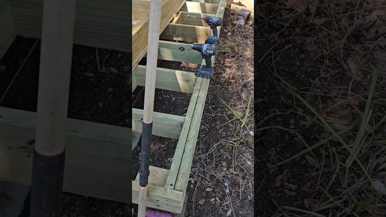 Deck Frame Rot Prevention