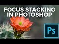 How to Do Focus Stacking in Photoshop - Photoshop Tutorial