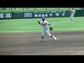 【期待の2年生ショート】神戸国際大附・山里宝(2年・松陽)【守備！打撃編】