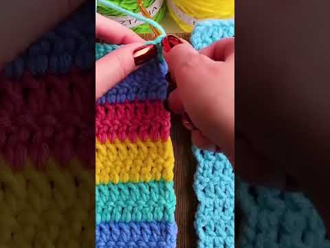 Ровный край крючком!